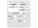 Landing - Input