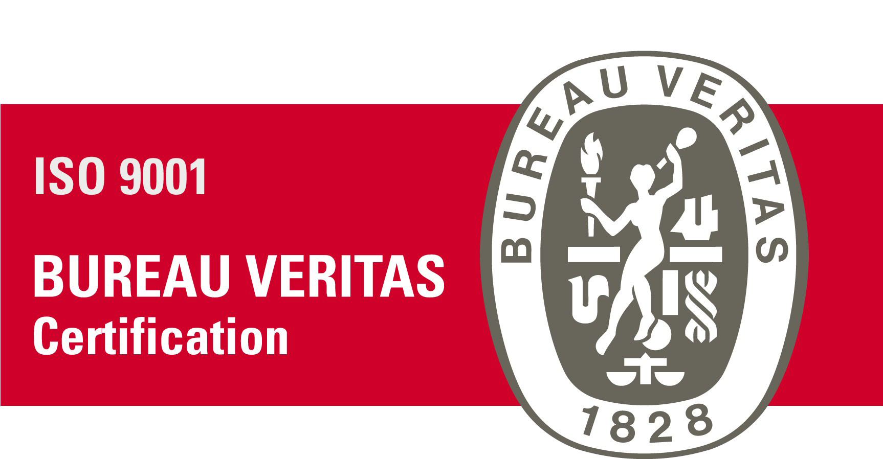 Bureau Veritas ISO 9001 certification badge